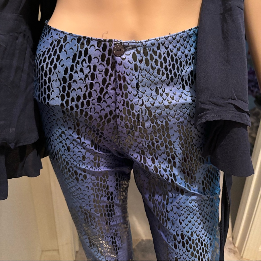 Stylish & Sleek Snakeskin Print Pant by TARK 1